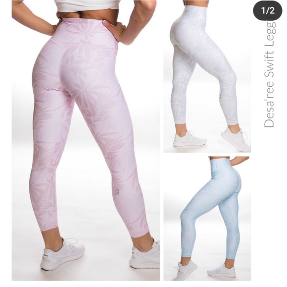 P'tula desaree white legging in tropical print - Picture 16 of 16